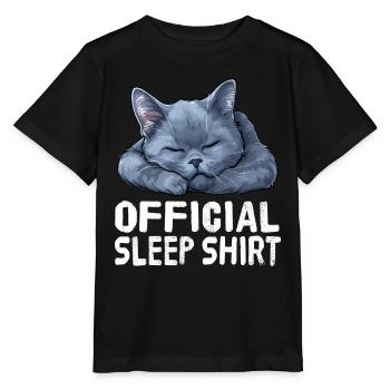 Offizielles Sleepshirt Russisch Russisch blau - Stanley/Stella Kinder T-Shirt MINI CREATOR  - Schwarz - Vorne - Mikhail (115cm)