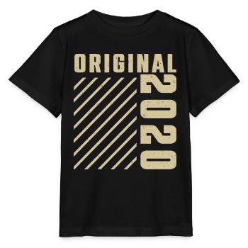 Original 2020 Authentic 2020 Vintage Bursdag - Stanley/Stella Kinder T-Shirt MINI CREATOR  - Schwarz - Vorne - Mikhail (115cm)