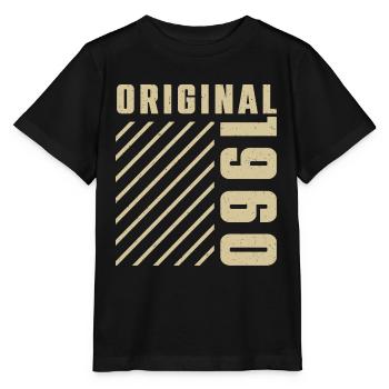 Original 1960 Authentic 1960 Vintage Bursdag - T-shirt bio MINI CREATOR Stanley/Stella Enfant - noir - Devant - Mikhail (115cm)