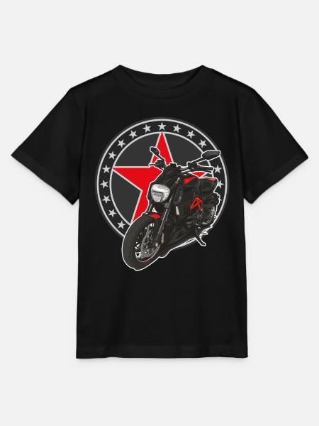 Superbike // Illustration - Stanley/Stella Kinder T-Shirt MINI CREATOR - Schwarz