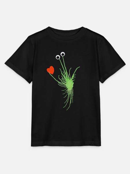 MonstRumms Love Nr.1 - Stanley/Stella Kinder T-Shirt MINI CREATOR - Schwarz