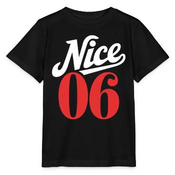 Nice 06 - T-shirt bio MINI CREATOR Stanley/Stella Enfant - noir - Devant - Mikhail (115cm)