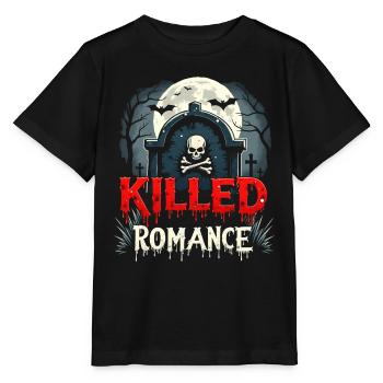 Social Media Killed the Romance - Stanley/Stella MINI CREATOR Kids’ T-Shirt - black - Front - Mikhail (115cm)