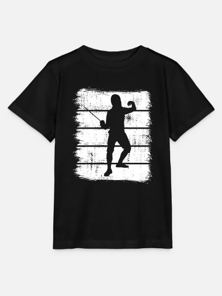 Fechter - Stanley/Stella Kinder T-Shirt MINI CREATOR - Schwarz