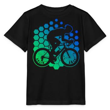 Road Cyclists Road Bike Road Bike Road Cycling - Stanley/Stella MINI CREATOR Kids’ T-Shirt - black - Front - Mikhail (115cm)