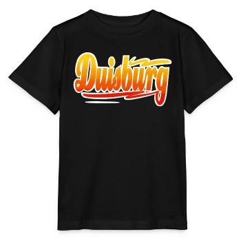 Duisbourg - T-shirt bio MINI CREATOR Stanley/Stella Enfant - noir - Devant - Mikhail (115cm)