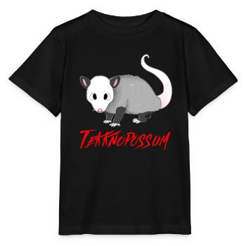 TEKKNO TEKKNOPOSSUM TECHNO OPOSSUM - Stanley/Stella Kinder T-Shirt MINI CREATOR  - Schwarz - Vorne - Mikhail (115cm)