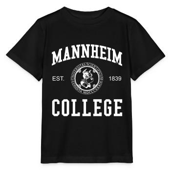 Mannheim College University University of Applied Sciences - Stanley/Stella MINI CREATOR Kids’ T-Shirt - black - Front - Mikhail (115cm)
