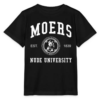 Moers Nude University University College University - Stanley/Stella MINI CREATOR Kids’ T-Shirt - black - Front - Mikhail (115cm)