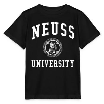 Neuss University Universität Hochschule Uni - Stanley/Stella Kinder T-Shirt MINI CREATOR  - Schwarz - Vorne - Mikhail (115cm)