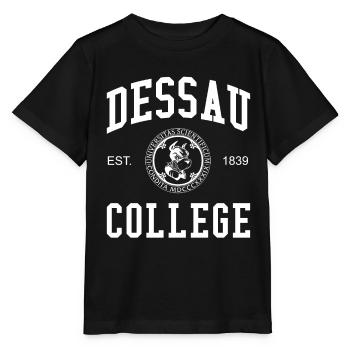 Dessau College University University of Applied Sciences - Stanley/Stella MINI CREATOR Kids’ T-Shirt - black - Front - Mikhail (115cm)