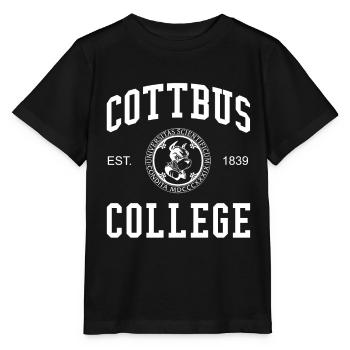 Cottbus College University Universität Hochschule - Stanley/Stella MINI CREATOR Kids’ T-Shirt - black - Front - Mikhail (115cm)