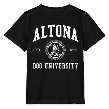 Hambourg Altona Dog University Universität Uni - T-shirt bio MINI CREATOR Stanley/Stella Enfant - noir - Devant - Mikhail (115cm)