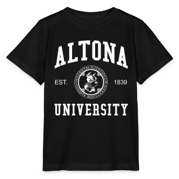 Hamburg Altona University Universität Hochschule - Stanley/Stella Kinder T-Shirt MINI CREATOR  - Schwarz - Vorne - Mikhail (115cm)