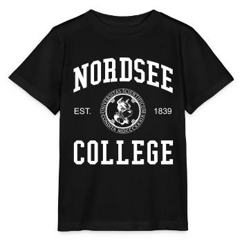 North Sea College University College - Stanley/Stella MINI CREATOR Kids’ T-Shirt - black - Front - Mikhail (115cm)