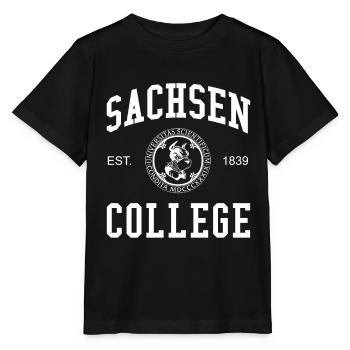 Saxony College University University College - Stanley/Stella MINI CREATOR Kids’ T-Shirt - black - Front - Mikhail (115cm)