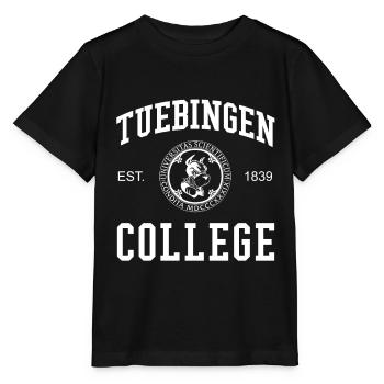 Tübingen College University University of Applied Sciences - Stanley/Stella MINI CREATOR Kids’ T-Shirt - black - Front - Mikhail (115cm)