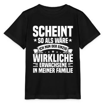 Sprüche zur Jugendweihe Jugendliche - Stanley/Stella Kinder T-Shirt MINI CREATOR  - Schwarz - Vorne - Mikhail (115cm)