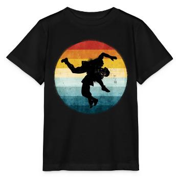 Wrestling - Stanley/Stella MINI CREATOR Kids’ T-Shirt - black - Front - Mikhail (115cm)