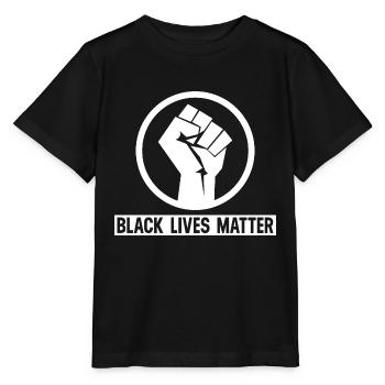 Black Lives Matter - Stanley/Stella MINI CREATOR Kids’ T-Shirt - black - Front - Mikhail (115cm)