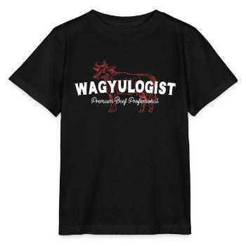 Wagyulogist Wagyu Beef GrillMaster Japan Steak - Stanley/Stella MINI CREATOR Kids’ T-Shirt - black - Front - Mikhail (115cm)