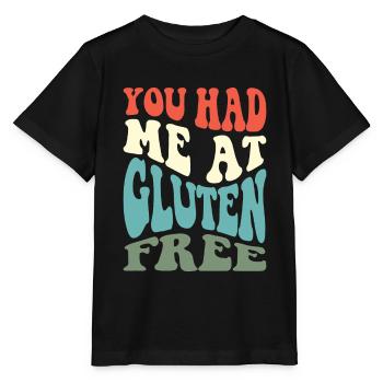 Gluten Free Celiac You Had Me At Gluten Free - T-shirt bio MINI CREATOR Stanley/Stella Enfant - noir - Devant - Mikhail (115cm)