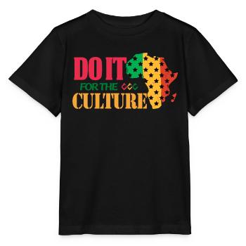 Black History Month Black History - Stanley/Stella Kinder T-Shirt MINI CREATOR  - Schwarz - Vorne - Mikhail (115cm)