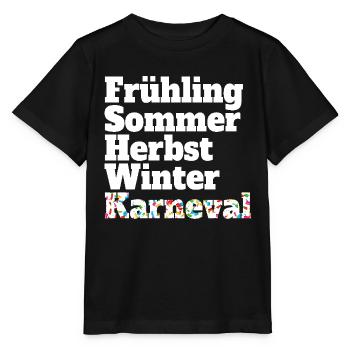 Carnaval Cinquième saison Kölsch Fastelovend Cologne - T-shirt bio MINI CREATOR Stanley/Stella Enfant - noir - Devant - Mikhail (115cm)