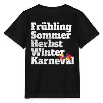 Carnaval Cinquième saison Kölsch Fastelovend Cologne - T-shirt bio MINI CREATOR Stanley/Stella Enfant - noir - Devant - Mikhail (115cm)