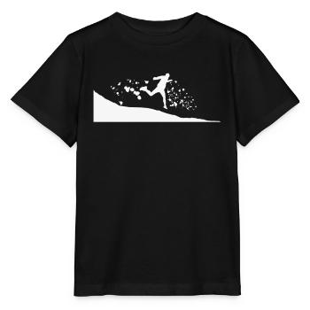 Trail Runner Cross Trail Bergläufer - Stanley/Stella Kinder T-Shirt MINI CREATOR  - Schwarz - Vorne - Mikhail (115cm)