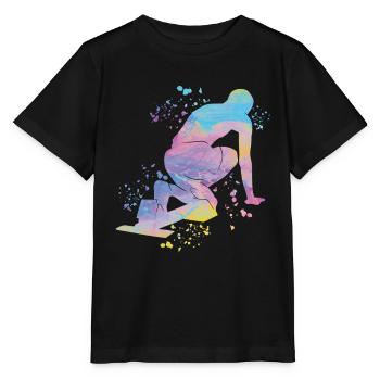 Sprinter Colorsplash Sprintender Sprint - T-shirt bio MINI CREATOR Stanley/Stella Enfant - noir - Devant - Mikhail (115cm)
