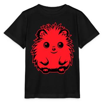 Hérisson Mignon Mignon Bébé - T-shirt bio MINI CREATOR Stanley/Stella Enfant - noir - Devant - Mikhail (115cm)