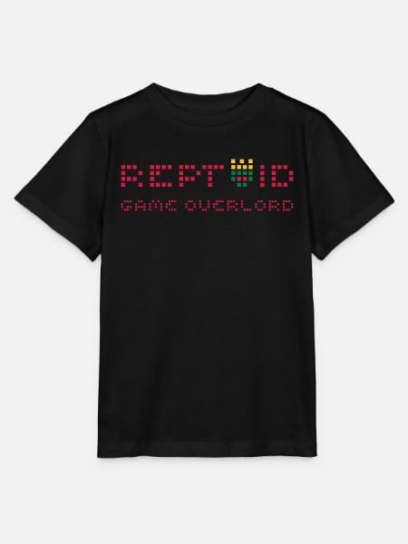 Reptiliens Jeu réel - T-shirt bio MINI CREATOR Stanley/Stella Enfant - noir
