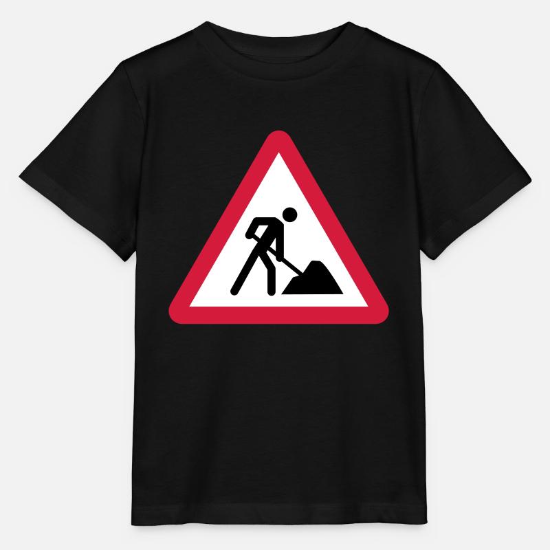 Baustelle - Stanley/Stella Kinder T-Shirt MINI CREATOR  - Schwarz