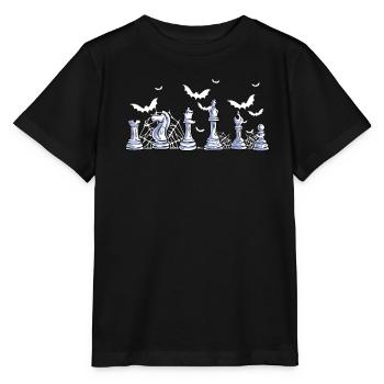 Chess pieces - Stanley/Stella MINI CREATOR Kids’ T-Shirt - black - Front - Mikhail (115cm)