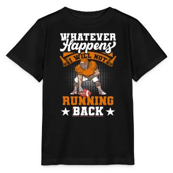 Team Sports Ball Sports Football Players - Stanley/Stella MINI CREATOR Kids’ T-Shirt - black - Front - Mikhail (115cm)