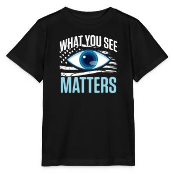 Ophthalmologist Optometrist Ophthalmologist - Stanley/Stella MINI CREATOR Kids’ T-Shirt - black - Front - Mikhail (115cm)