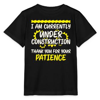 Ouvrier Charpentier Ouvrier Ouvrier Ingénieur - T-shirt bio MINI CREATOR Stanley/Stella Enfant - noir - Devant - Mikhail (115cm)