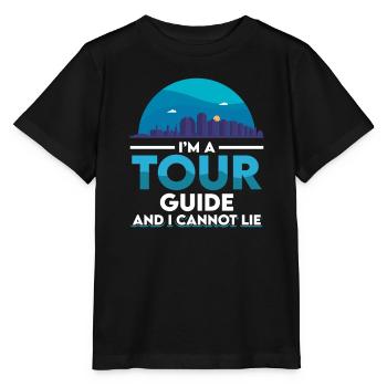 Guide touristique - T-shirt bio MINI CREATOR Stanley/Stella Enfant - noir - Devant - Mikhail (115cm)