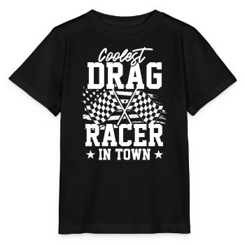 Mécanicien Burnout Motorsport Auto Enthusiast - T-shirt bio MINI CREATOR Stanley/Stella Enfant - noir - Devant - Mikhail (115cm)