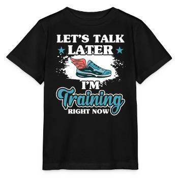 Marathon Battle Tournament Marathoner - T-shirt bio MINI CREATOR Stanley/Stella Enfant - noir - Devant - Mikhail (115cm)