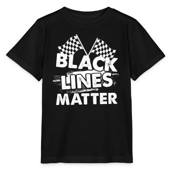 Drag Race Motorsport Burnout Dragster - T-shirt bio MINI CREATOR Stanley/Stella Enfant - noir - Devant - Mikhail (115cm)