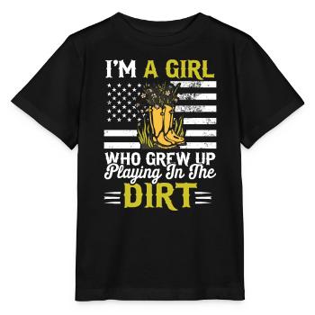 Amateurs de musique folklorique du Sud-Ouest - T-shirt bio MINI CREATOR Stanley/Stella Enfant - noir - Devant - Mikhail (115cm)