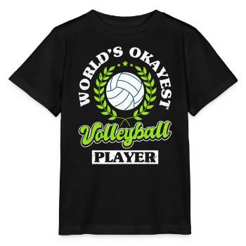 Volleyball Players Coaching Team - Stanley/Stella MINI CREATOR Kids’ T-Shirt - black - Front - Mikhail (115cm)