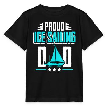 Eissegeln Yacht Segler - Stanley/Stella Kinder T-Shirt MINI CREATOR  - Schwarz - Vorne - Mikhail (115cm)