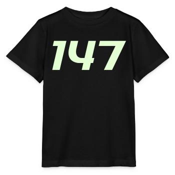 BILLARD - 147 la pause maximale - T-shirt bio MINI CREATOR Stanley/Stella Enfant - noir - Devant - Mikhail (115cm)