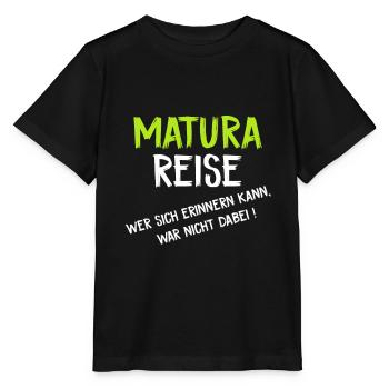 Matura 2020 Maturareise Nicht Erinnern - Stanley/Stella Kinder T-Shirt MINI CREATOR  - Schwarz - Vorne - Mikhail (115cm)