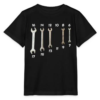 Toujours perdu - T-shirt bio MINI CREATOR Stanley/Stella Enfant - noir - Devant - Mikhail (115cm)