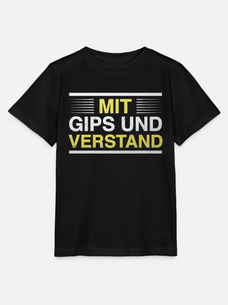 Mit Gips und Verstand. - Stanley/Stella Kinder T-Shirt MINI CREATOR - Schwarz