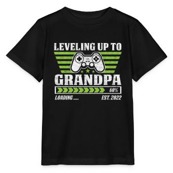 Grand-père Grand-père Paw Grand-père Grand-mère Grand-père - T-shirt bio MINI CREATOR Stanley/Stella Enfant - noir - Devant - Mikhail (115cm)